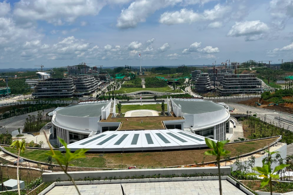 Indonesia’s Nusantara Presidential Palace Complex Nears Completion at